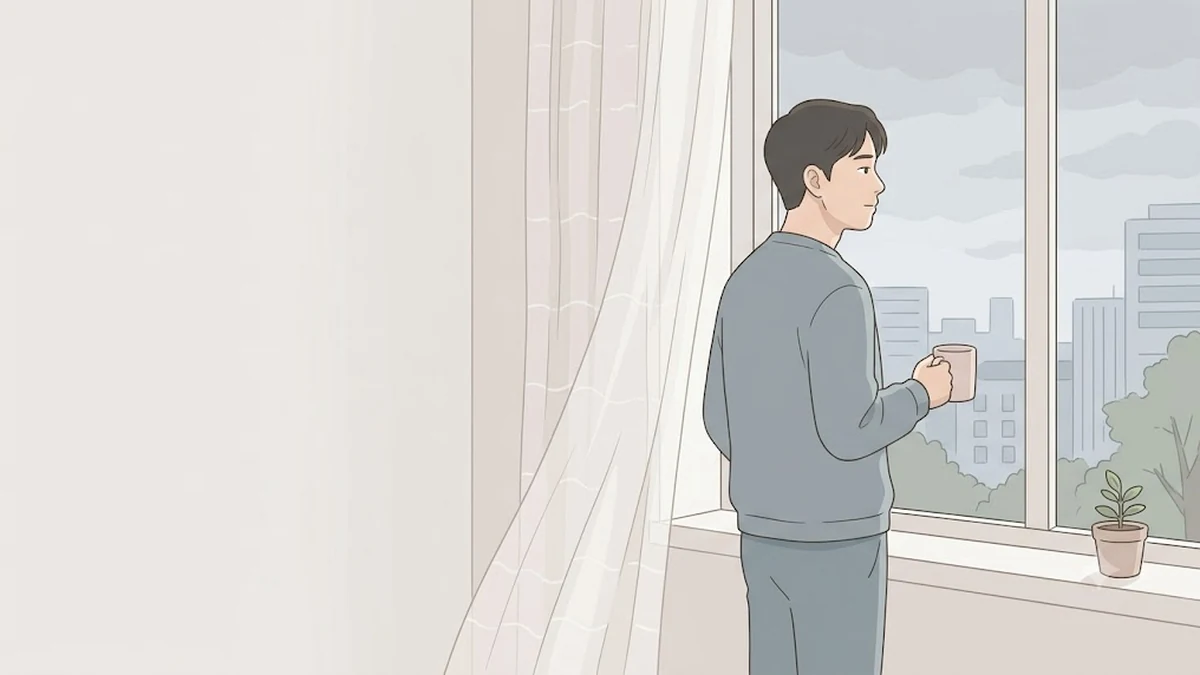 마운자로 기분, 다이어트 주사 기분변화, 위고비 우울, 창밖을 보는 사람