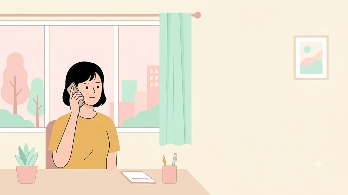두 번 맞은 것을 알아차리고 약국에 전화해 상의하는 장면