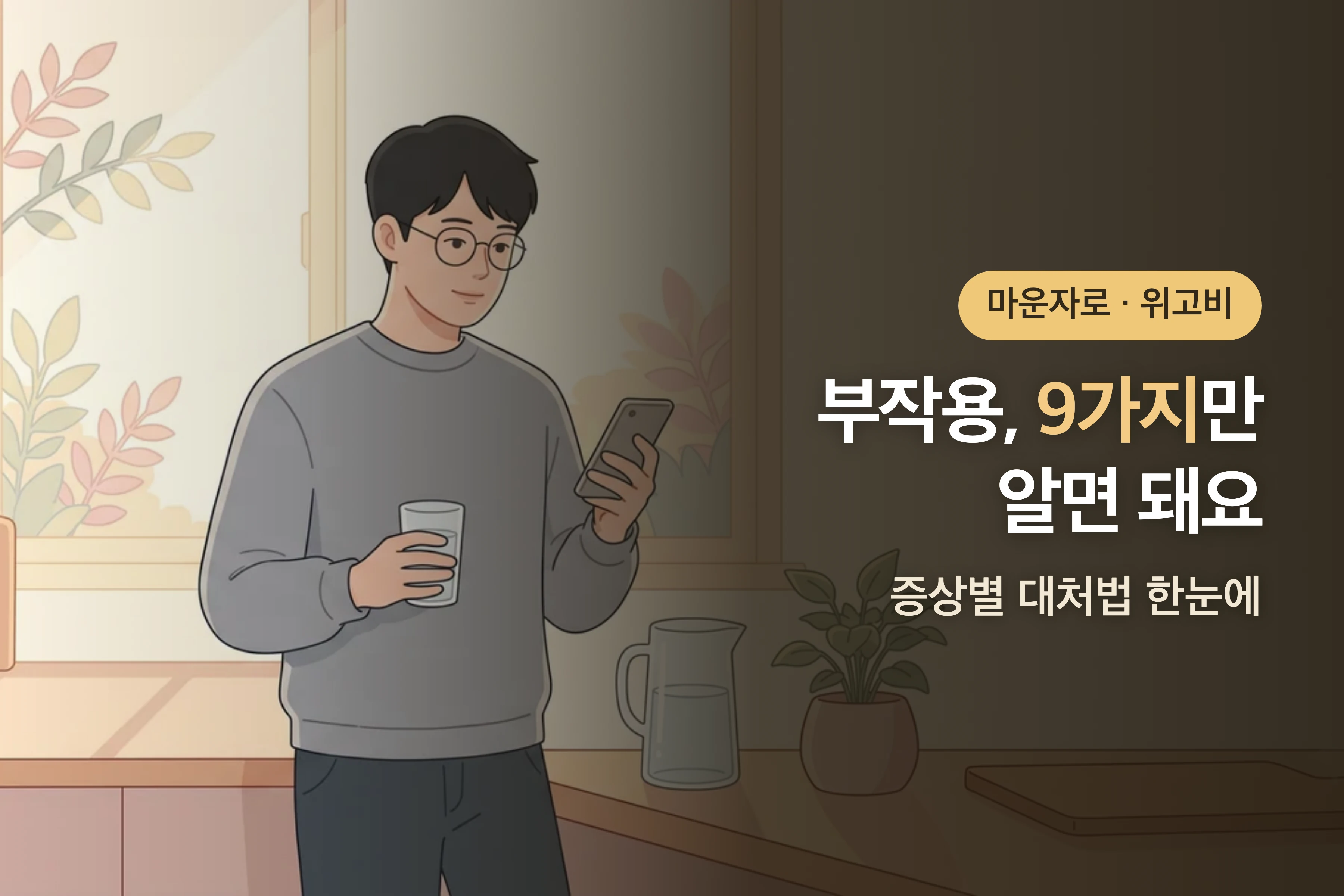 마운자로·위고비 부작용 총정리 — 증상별 대처법까지